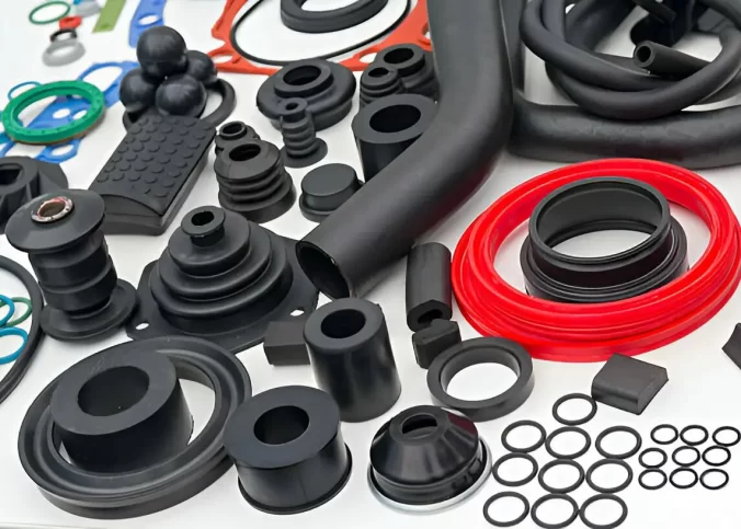 Resolva vazamentos com peças de borracha sob medida